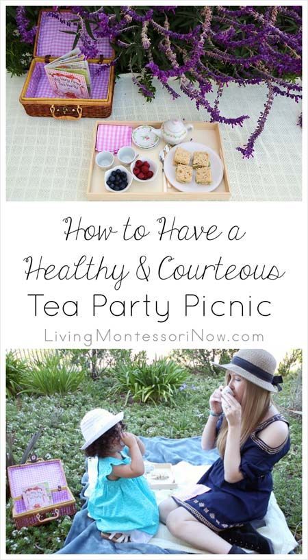 Grace And Courtesy, Tea Party Picnic, Poetry Tea, Poetry Tea Time, Practical Life Activities, Montessori Lessons, Montessori Activity, Life Activities, Nature School