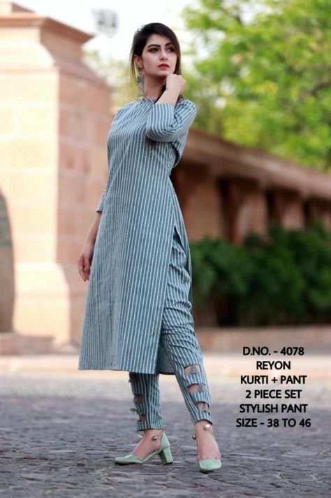 https://youtu.be/LjPw0Zpj6Jg Monsoon Fashion, Women Trousers Design, Indian Kurti Designs, Simple Kurta Designs, Designer Kurti Patterns, Simple Kurti Designs, Long Kurti Designs, Long Dress Design, Salwar Kamiz