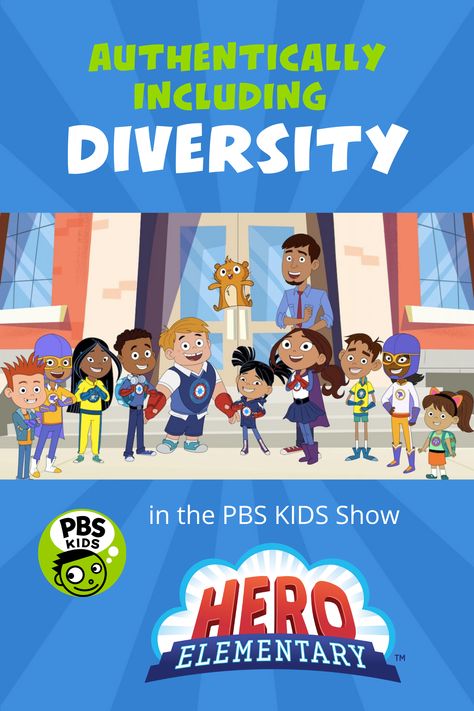 Hero Elementary, Media Representation, Kids Hero, United States Map, Pbs Kids, Middle School Student, Role Model, State Map, Kids Shows