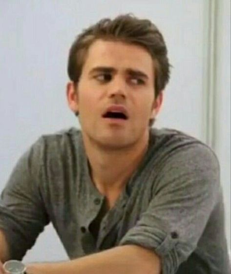 The Vampire Diaries Funny Pictures, Damon Salvatore Funny Faces, Paul Wesley Funny Pictures, Funny Tvd Pics, Stefan Salvatore Funny, Tvd Funny Pictures, Paul Wesley Funny, The Vampire Diaries Funny, Tvd Funny