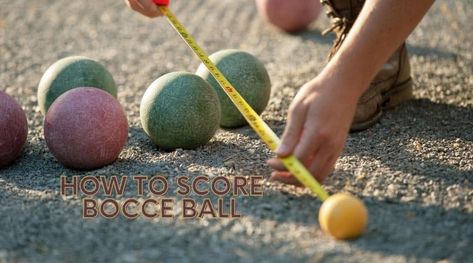 Bocce Ball Scoreboard, Bocce Ball, Backyard Games, Red Ball, Like A Pro, Knock Knock, To Play, To Learn, Yard