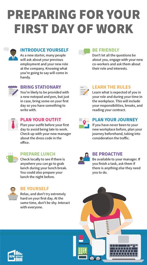 Tips For First Job, Advice For Starting A New Job, First Time Job Interview Tips, How To Prepare To Start A New Job, What To Do When Starting A New Job, Job Organization Tips, Preparing For New Job, Job Preparation Activities, Starting A New Job Checklist