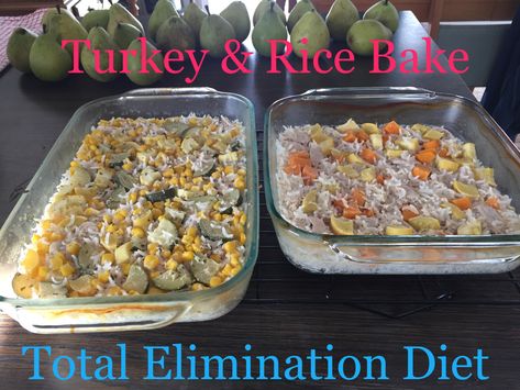 Before I started the Total Elimination Diet we used to eat this Chicken, Broccoli, and Rice Bake fairly frequently.  It was easy to throw together and delicious.  After starting the Total Eliminati… Breastfeeding Recipes, Turkey And Rice, Elimination Diet Recipes, Rice Diet, Broccoli And Rice, Rice Bake, Breastfeeding Foods, Soy Free Recipes, Breastfeeding Diet