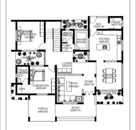 Home Studio Bedroom, Layout Apartment, Drawing House Plans, Single Storey House Plans, Studio Bedroom, 2bhk House Plan, 3 Bedroom Bungalow, Bungalow Floor Plans, Indian House Plans