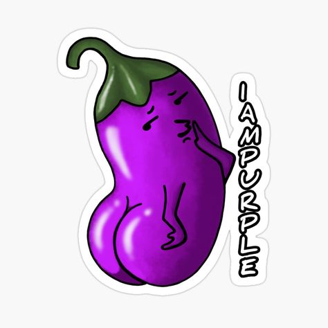 Sexy eggplant Eggplant Tattoo, Eggplant Illustration, Tomato Drawing, Cartoon Vegetables, Hug Cartoon, Apple Tattoo, Care Bear Tattoos, 13 Tattoo, Funny Vegetables