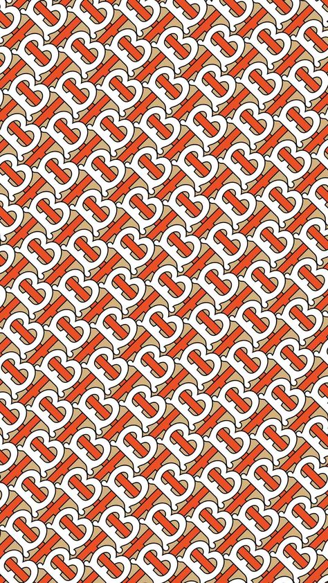 Burberry Monogram, Digital Patterns, Wallpaper Prints, Monogram Pattern, Brand Patterns, Brand Pattern, Burberry Wallpaper, Burberry Print, Monogram Wallpaper