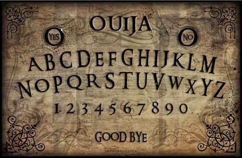 Scary Ouija Board Moment!!! | The Crypto Crew Fox Sisters, Witch Board, Desk Stationery, Spirit Board, Ouija Board, Fortune Telling, Stationery Accessories, Haunted Places, Metal Tins