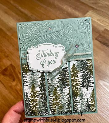 Su Christmas Cards 2022-2023, Stampin Up Valentine Cards, Simple Christmas Cards, Stamped Christmas Cards, Christmas Tree Cards, Stamp Projects, Embossed Cards, Christmas Cards To Make, Winter Cards