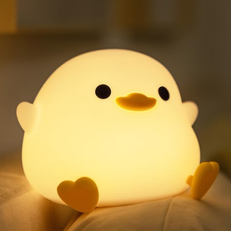 ✨ Cheep Cheep! This Adorable Chicken Leg Night Light is Clucking Good! ✨ 🍗 Super Soft & Safe: Made from squishy, BPA-free silicone, this night light is perfect for cuddling. 💡 Tap to Glow: Easily switch between warm and bright light with a simple tap. 🔋 Long-Lasting Glow: Up to 15 hours of light on a single charge – perfect for all-night adventures. 🎁 The Perfect Gift: For babies, kids, and even adults who love quirky things! Get yours today and brighten up any room! 🐣 Duck Lamp, Cute House Decor, Support Portable, Cute Night Lights, Childrens Lighting, Loft Bedroom, Bedside Table Lamp, Cute Duck, Lamp For Bedroom