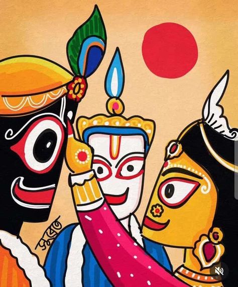 Bengali Art, Boho Art Drawings, Indian Art Gallery, Vedic Art, Art And Craft Videos, Madhubani Art, Beauty Art Drawings, Krishna Painting, Indian Art Paintings