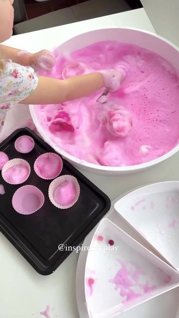 Pink Sensory Activities, Mother's Day Sensory Activities For Kids, Pink Day Activity For Kids, Pink Preschool Activities, Pink Sensory Bin, Mothers Day Sensory Bin, Pink Day Activities, Pink Activities For Toddlers, Pink Activities For Preschool