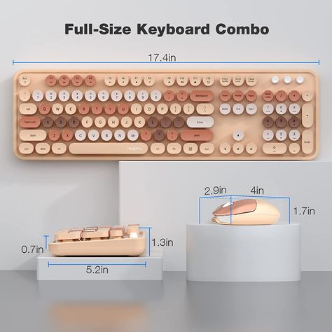 Cute Mouse Computer, Mofii Keyboard, Manager Interview Questions, Pc Set Ups, Amazon Fall Decor, Keyboard Setup, Typewriter Keyboard, Cozy Setup, Artist Desk