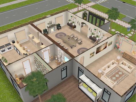 Home Street Game House Ideas, Simsfreeplay Houses Ideas, Sims Freeplay House Ideas Layout 1 Story, Sims Freeplay House Layout, The Sims Freeplay Houses Ideas Design, Sims Free Play House Ideas, Sims Freeplay House Ideas Layout, Sims Freeplay Houses Layouts, Sims Freeplay House Ideas