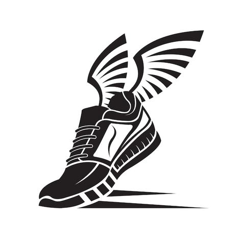 Premium Vector | Sport shoe icon Running Tattoo, Sport Shoe, Gym Shirt, Psd Icon, Gym Shirts, Video New, Vector Photo, Logo Ideas, Running Shoe