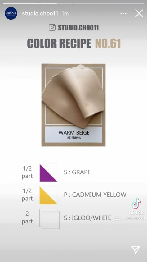 Clay Colour Recipe, Sculpey Color Mixing Chart, Sculpey Premo Color Mixing, Polymer Clay Color Mixing Recipes, Passion Ideas, Clay Color Recipe, Color Recipe, Polymer Clay Recipe, Mixing Paint Colors