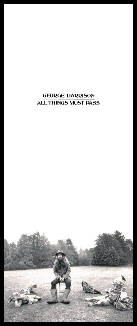 George Harrison All Things Must Pass Poster, All Things Must Pass Poster, All Things Must Pass George Harrison, George Harrison Wallpaper, George Harrison Quotes, George Harrison Art, Beatles George Harrison, Beatles George, Cover Wallpaper