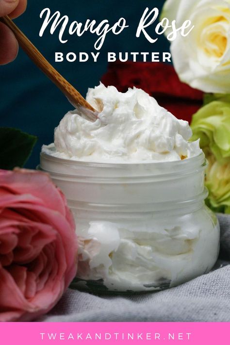 Diy Mango Body Butter, Mango Butter Soap Recipe, Diy Body Butter Non Greasy, Mango Body Butter Recipe Diy, Non Greasy Body Butter Recipe, Mango Butter Recipe, Mango Butter Benefits, Mango Butter Lotion, Shea Body Butter Recipe