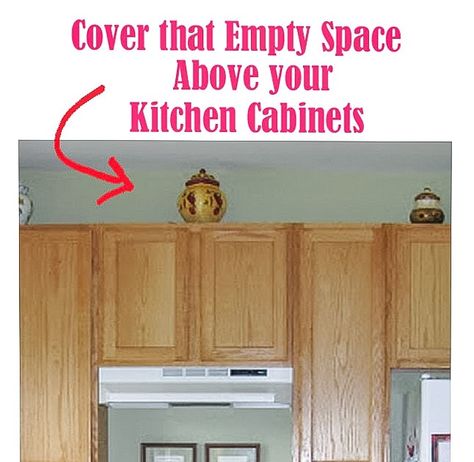 How To Enclose The Space Above Kitchen Cabinets, Close Space Above Kitchen Cabinets, What To Do With Space Above Kitchen Cabinets, Crown Molding Above Kitchen Cabinets, Area Above Kitchen Cabinets, Above The Kitchen Cabinets, Honey Oak Kitchen, Kitchen Cabinets To Ceiling, Space Above Kitchen Cabinets