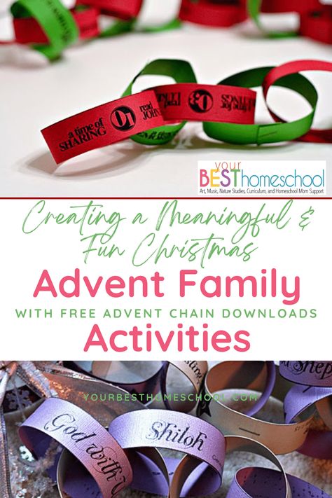 Advent Family Activities: Creating A Meaningful And Fun Christmas - Your BEST Homeschool December Advent Activities, Christmas Advent Activity Ideas, Advent Activities For Adults, Advent Lessons For Kids, Christian Christmas Activities For Kids, Advent Crafts For Kids, Sunday School Advent, Advent Family Activities, Christmas Advent Activities