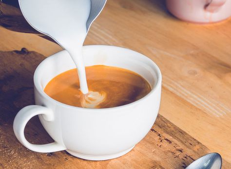 Coffee Habits That Are Aging You Faster, Says Dietitian — Eat This Not That High Cholesterol Foods, American Drinks, Lowering Cholesterol, Non Dairy Creamer, Reading Food Labels, Keto Diets, Canned Vegetables, High Fiber Diet, Eat This Not That