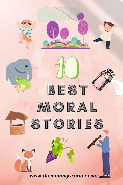 Teaching Moral Of The Story, Moral Stories Life Lessons, Short Stories With Moral Lessons, English Moral Stories For Class 5, Small Story With Moral, Moral Stories For Kids English, Story With Moral Lesson, Short Stories For Kids With Moral, Inspirational Stories For Kids