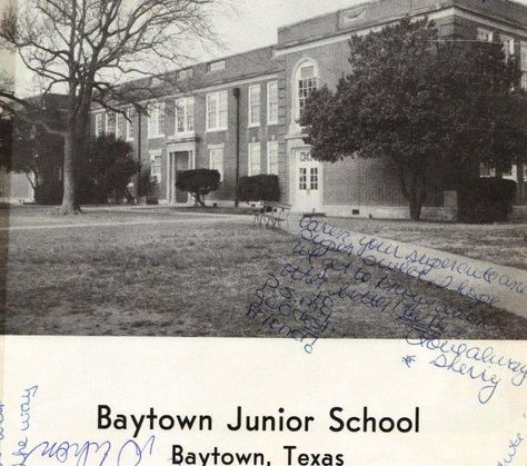 Baytown Junior High, Bayway Drive, Old Baytown, Texas 60s Pictures, Baytown Texas, Houston Zoo, Blue Bell, Texas Travel, Blue Bonnets, Junior High, Gulf Coast, Memory Lane