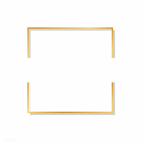 Square gold  frame on a blank background vector | premium image by rawpixel.com / sasi Rectangle Frame Design, Black Marble Background, Business Marketing Design, White Marble Background, Logo Design Set, Blank Background, Frame Logo, Rose Gold Frame, Bakery Logo Design