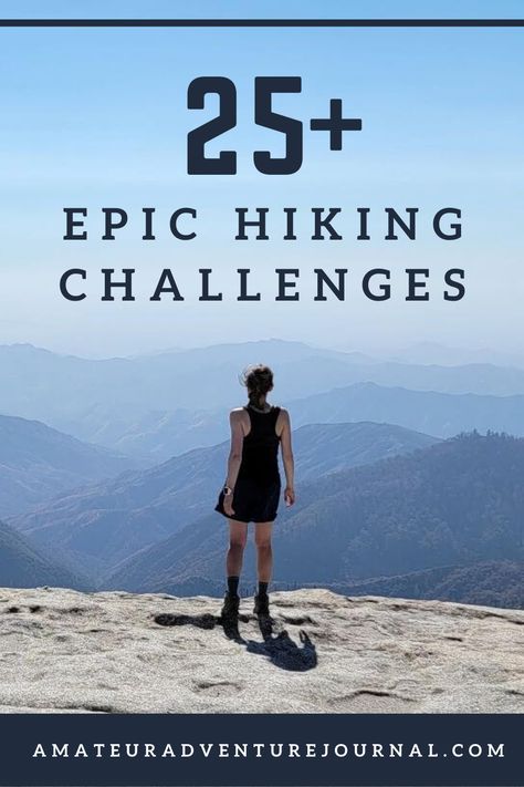 Hiking challenges can be a great experience for anyone looking to spend more time outside or set ambitious goals. Whether you’re a beginner hiker or have lots of experience on the trail, you’ll reap tons of benefits from taking on a hiking challenge. If better health and more adventure sounds exciting to you, clear your calendar and get ready to choose from one of the many hiking challenges on this list! Hiking Challenge, North Country Trail, Beginner Hiker, Adventure Journal, Indian Lake, Saranac Lake, New River Gorge, More Adventures, Spring Hiking