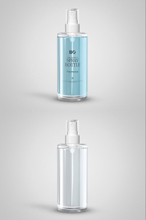 Cosmetic products come in different shapes and materials but the packaging design has a very unique and sleek look. Among so many cosmetic clear packaging spray bottles are widely used maybe one of the reasons is, it is more convenient to use the liquid cosmetic. Pixpine is presenting another stunning free design resource of Transparent Spray Bottle mockup. #free #mockup #design #spraybottle #transparentbottle #cosmeticbottle #clearbottle #packaging #branding #plasticbottle #liquidspraybottle Cosmetic Bottle Mockup, Bottle Mockup Free, Window Poster, Clear Packaging, Postcard Mockup, Free Mockup Templates, Cosmetic Bottles, Branding Mockups, Mist Spray