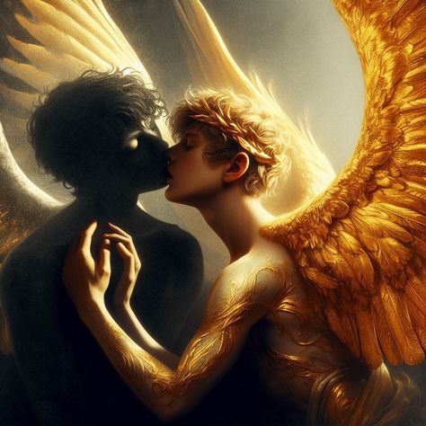 #angelboy #angelcouple #ethereal #goldenhour #angel Angel Men Aesthetic, Ethereal Angel Aesthetic, Reaching Aesthetic, Fallen Angel Aesthetic Male, Angel Art Male, Male Angel Aesthetic, Angels Before Man, Angel Boy Aesthetic, Angel Boy Art