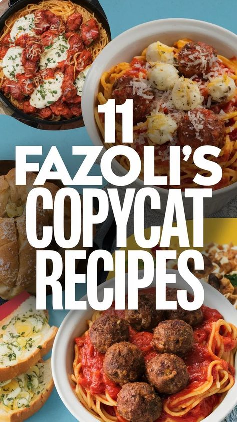 Uncover the secrets of Fazoli's signature flavors with these 11 copycat recipes that will leave you craving for more. Fazolis Pasta Recipes, Top Secret Recipes, Desserts Healthy, Cook Up A Storm, Easy Weeknight Meals, Decadent Desserts, Copycat Recipes, Weeknight Meals, Top Secret