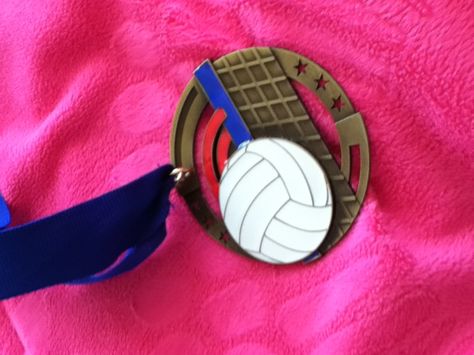 My volleyball medal! Volleyball Vision Board, Volleyball Medal, Olympic Volleyball, Trophies And Medals, Best Friend Pictures Tumblr, Volleyball Pictures, Vision Board Inspiration, Best Friend Pictures, Gold Medal