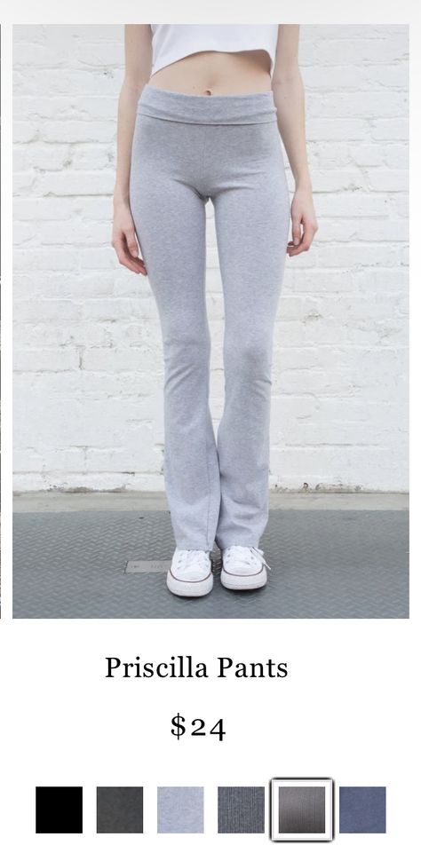 Priscilla Pants, Shopping In Italy, Waist Stretches, Flare Pant, Flare Pants, Grey Jean, Yoga Pants, Brandy, Mom Jeans