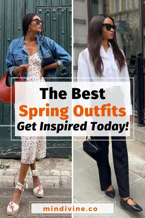 Stay chic this season with these Spring Outfits. I've curated 19 styles that are a must-have for any fashion enthusiast. These spring outfits for women are the perfect way to kickstart the season in style. Start copying these looks now and make every day a fashion show! Casual Party Outfit Spring, Spring Fashion Show, Spring Party Outfit, Top Spring Outfits, Lightweight Denim Jacket, Casual Party Outfit, Light Jeans, Ageless Style, Fashion Enthusiast