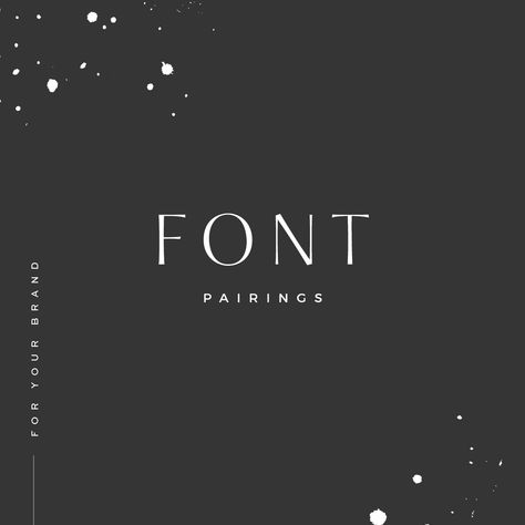 Free Font Pairings, Fashion Logo Typography, Brand Journey, Font Psychology, Professional Organization, Cute Font, Font Guide, Font Pairings, Website Fonts