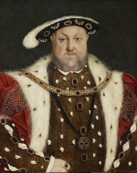 Portrait of Henry VIII (Circle of Hans Holbein the Younger, Portrait of Henry VIII (1491-1547; reigned 1509-47), second half of the 16th century, oil on oak panel, overall: 64 x 51.8 cm (25 3/16 x 20 3/8 in.), Art Gallery of Ontario, Anonymous Gift,... Hans Holbein The Younger, Hans Holbein, Art Gallery Of Ontario, Tudor Dynasty, King Henry Viii, Old Portraits, Strange History, Tudor History, King Henry