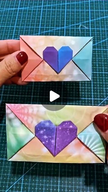 Itsy Bitsy Artsy I Art & Craft I Creative DIY on Instagram: "2 in 1 DIY, Paper envelope and heart bookmark. Sending love in every fold. Handcrafted with care, this paper envelope is the perfect vessel for your heartfelt words. 💖✉️ 💌✨ . . 📌Follow me for more: ➡️ @itsy_bitsy_23 ➡️ @itsy_bitsy_23 ➡️ @itsy_bitsy_23 . . #HandmadeEnvelopes #PaperCrafting #LoveLetters #DIYEnvelopes #CraftingLove #EnvelopeArt #HandmadeWithLove #SendLove #CraftyCreations #ArtFromTheHeart #HandcraftedHappiness #CreativeCrafts #DIYArt #PaperLove #CraftyIdeas #EnvelopeDesign #SpreadLove #CraftingCommunity #HandmadeGifts #DIYInspiration #easycrafts #envelopediy #envelopecraft #envelopedesigner" Creative Envelope Design Ideas, Envelope Templates, Envelope Book, Heart Envelope, Heart Bookmark, Folding Paper, Diy Envelope, Handmade Envelopes, Envelope Art