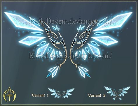 Magic Wings, Wings Drawing, Anime Jewelry, Fantasy Props, Wings Art, Anime Accessories, Wings Design, Fashion Design Drawings, Magic Art