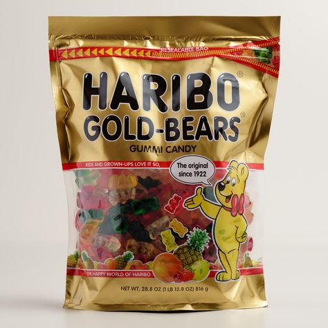 Haribo Gummy Bears, Haribo Gold Bears, Haribo Candy, Kids Candy, Sour Candy, Weird Food, Food Platters, Gummy Bears, Food Obsession