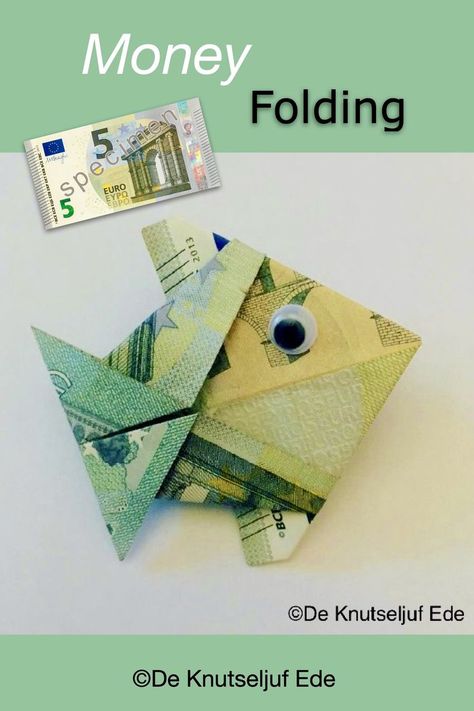 Geldcadeautje vouwen - briefgeld vissen in vissenkom Craft Projects For Adults, Easy Crafts For Kids, Arts And Crafts Projects, Craft Kits, Diy And Crafts, Make Your Own, Crafts For Kids, Arts And Crafts, Van