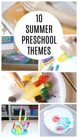 Here are 10+ Summer Preschool Monthly Themes that will for sure wow your little kids! Explore famous artists, pretend to be scientists, and even visit the zoo! You're definitely not going to want to miss these fun preschool craft & activity ideas! #preschoolthemes #kidsactivities #summer Preschool Monthly Themes, Fun Preschool Crafts, Summer Daycare, Summer Preschool Themes, Preschool Steam, Summer Lesson Plans, Seasons Preschool, Backyard Nature, Preschool Craft Activities