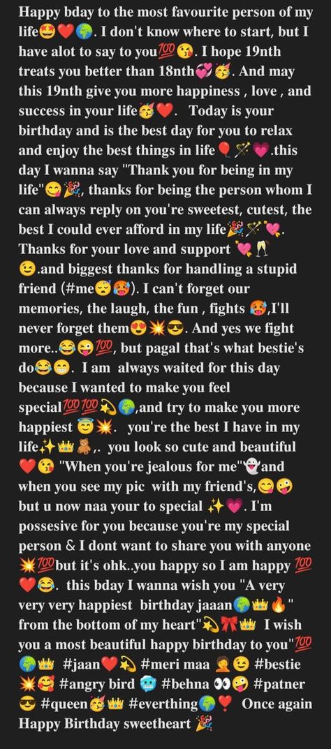 Bestie's Birthday Wishes, My Friend Birthday Wishes, Happy Birthday Love Quotes For Her, Birthday Wishes My Love Life, Birthday Wishes To Your Love, Happy Birthday For Love Of My Life, Best Wishes For Best Friend Birthday, Love Happy Birthday Wishes, Birthday Wishes For Boyfriend Romantic Cute Ideas