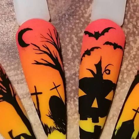 Halloween Inspired Nails, Inspired Nails, Crystal Nails, October 1, Nails Magazine, Halloween Nails, Fall Halloween, Nail Art Designs, Nail Art