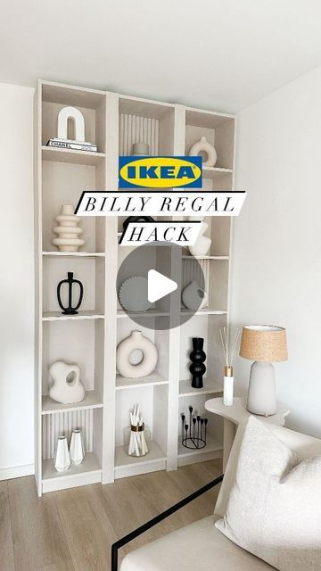 DIY - IKEA | IKEA hacks & creative ideas on Instagram: "✨ @aylinterior's Billy Regal Hack continues to amaze! 😍 Dive into the world of DIY magic where creativity knows no bounds! 🤍 #DIYMagic #HomeDecorHacks

Head over to @aylinterior for endless inspiration and hacks.✨

©️ All Rights And Credits Reserved To The Respective Owners

👉  Follow @ikeacreativeideas
👉  Follow @ikeacreativeideas
👉  Follow @ikeacreativeideas
.
.
.
.
.
#ikeahack #ikea #ikeahacks #ikeadiy #ikeahome #ikeaideas #ikealover #interiordesign #interiorinspiration #interiorhacks #diy #diyhomedecor #diyideas #diyproject  #diyhomedecor #diyideas #diycrafts #home #storage #kitchendesign #kitchen #bedroom #livingroom" Billy Regal Hack, Ikea Interior, Hm Home, Living Room Setup, Ikea Billy, Home Decor Hacks, Ikea Home, Living Room Design Decor, January 23