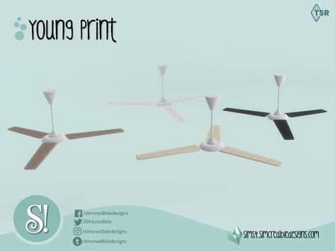 The Sims Resource - Young Print ceiling fan Sims 4 Cc Furniture Lighting, The Sims 4 Fan Made Cc Packs, Sims 4 Fan Made Packs, Sims 4 Ceiling Fan Cc, Sims 4 Ceiling Fan, Sims 4 Fan Cc, Sims 4 Cc Lights Decor, Sims 4 Ceiling Lights Cc, Sims 4 Cc Lights Ceilings Patreon