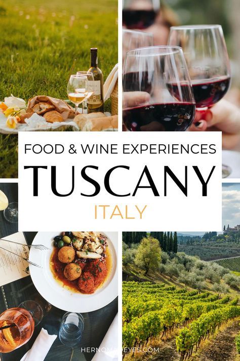 Discover the best food and wine experiences in Tuscany, Italy! From vineyard tours and wine tastings to authentic Italian cuisine, this guide takes you on a delicious journey through Tuscany's culinary treasures. Perfect for foodies and wine lovers! Wineries In Tuscany Italy, Tuscany Wine Tasting, Tuscany Wine Tour, Tuscany Food, Tuscany Vineyard, Italian Vineyard, Tuscany Wine, Truffle Hunting, Tuscany Travel