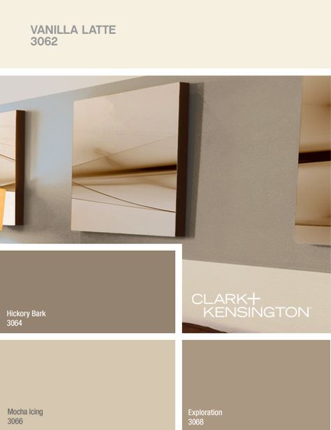 Vanilla Latte 3062 by Clark+Kensington  I love Mocha Icing for the eat in kitchen dining area !! Mocha Wall Paint, Vanilla Latte Color Wall, Mocha Icing, Living Room Wall Color, Light Gray Paint, Living Room Redo, Vanilla Latte, Room Redo, Paint Colors For Living Room