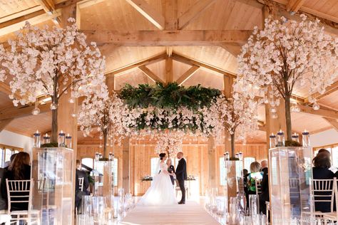 Colshaw Hall Wedding, Garden Wedding Ceremony Decorations, Wedding Venues London, Colshaw Hall, Essex Wedding Venues, Winter Wedding Ceremony, Magnolia Garden, Florist Ideas, Oak Beams