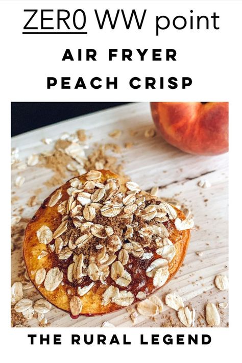 peach, oats, recipe, dessert, cobbler, peach cobber, easy recipe Air Fryer Peach Crisp, Fresh Peach Crisp, Healthy Peach Recipes, Peach Healthy, Easy Peach Crisp, Nectarine Recipes, Fresh Peach Recipes, Oatmeal Crisp, Peach Crisp Recipe