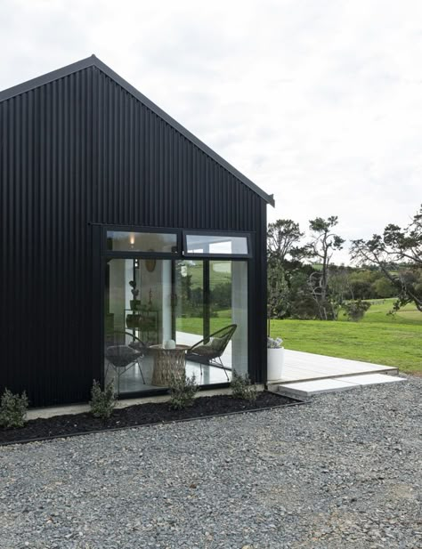 The owners of this striking black clad house share their new-build learnings Clad Home, Property Sale, Shed Home, Black Barn, Modern Barn House, Shed Homes, Barn Style House, Modern Barn, Barn Style